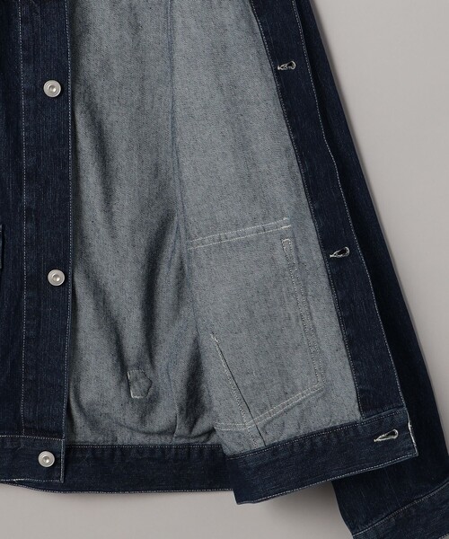coen（コーエン）の「TATSURO YASUI  デニムジャケット（デニムジャケット・メンズ・ネイビー・M/L/XL）」の4枚目の写真