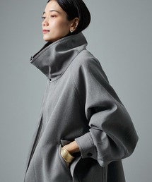 SALON adam et rope'（サロン アダム エ ロペ）の「ボンディングスタンドカラーブルゾン（ブルゾン・レディース）」