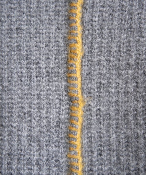 LBC（エルビーシー）の「配色ステッチ畦ニットプルオーバー（ニット/セーター・レディース・ライトブルー/パープル/グレー/オフホワイト・M/L）」の10枚目の写真