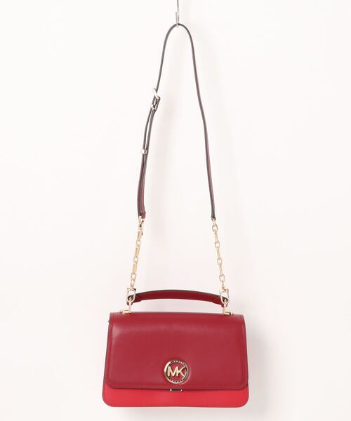 DELANCEY トップハンドル チェーン サッチェル ミディアム（ハンドバッグ）｜MICHAEL KORS（マイケルコース）