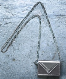 HARE | サンカクプレートHAREロゴチェーンミニウォレット(HARE)(財布)