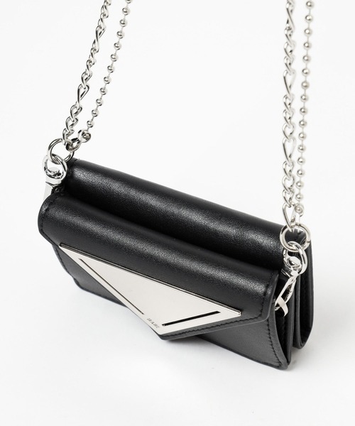 HARE（ハレ）の「サンカクプレートHAREロゴチェーンミニウォレット(HARE)（財布・レディース・ブラック/シルバー・FREE）」の16枚目の写真