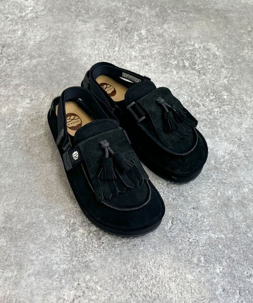 fredy emue(フレディエミュ)の「【SHAKA/シャカ】MOG MULE TASSEL SUEDE(サンダル・レディース・ブラック/ブラウン・24/23)」の9枚目の写真