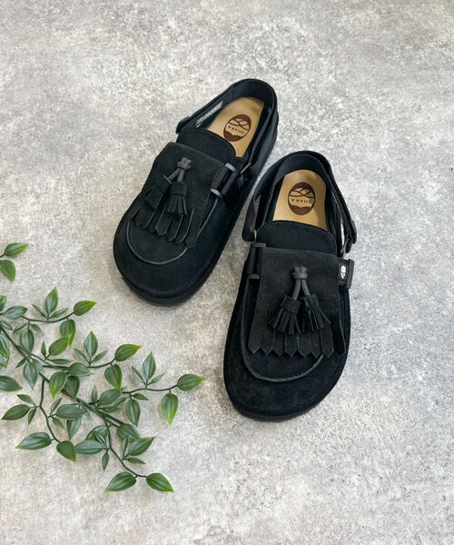 fredy emue(フレディエミュ)の「【SHAKA/シャカ】MOG MULE TASSEL SUEDE(サンダル・レディース・ブラック/ブラウン・24/23)」の10枚目の写真