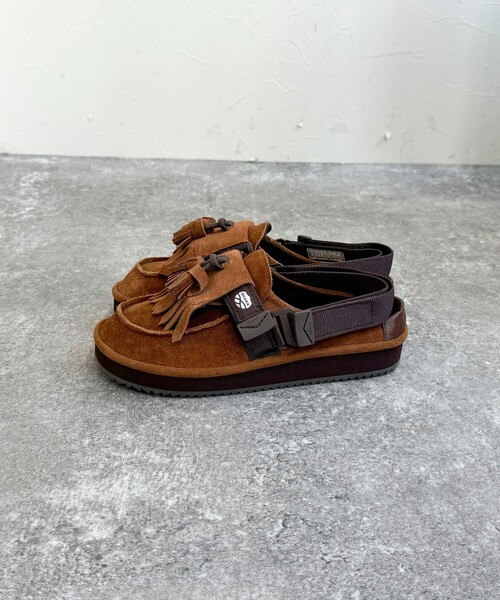 fredy emue(フレディエミュ)の「【SHAKA/シャカ】MOG MULE TASSEL SUEDE(サンダル・レディース・ブラック/ブラウン・24/23)」の12枚目の写真
