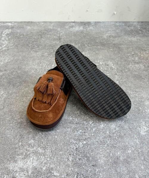 fredy emue(フレディエミュ)の「【SHAKA/シャカ】MOG MULE TASSEL SUEDE(サンダル・レディース・ブラック/ブラウン・24/23)」の13枚目の写真