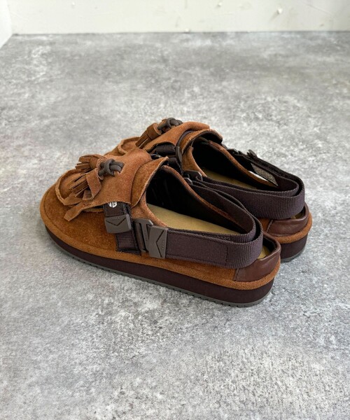 fredy emue(フレディエミュ)の「【SHAKA/シャカ】MOG MULE TASSEL SUEDE(サンダル・レディース・ブラック/ブラウン・24/23)」の22枚目の写真