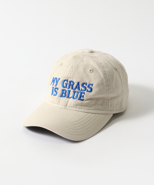 417 EDIFICE(フォーワンセブンエディフィス)の「BLUESCENTRIC My Grass Is Blue(キャップ・メンズ・ブラック/アイボリー・FREE)」の2枚目の写真
