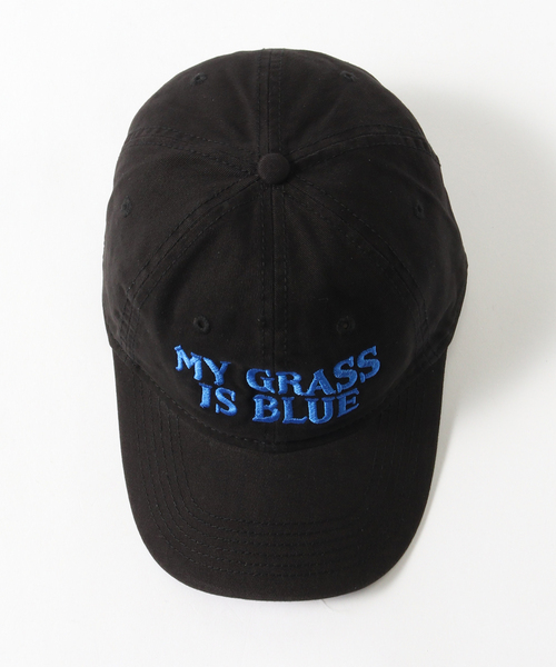 417 EDIFICE(フォーワンセブンエディフィス)の「BLUESCENTRIC My Grass Is Blue(キャップ・メンズ・ブラック/アイボリー・FREE)」の6枚目の写真