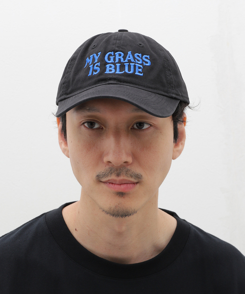 417 EDIFICE(フォーワンセブンエディフィス)の「BLUESCENTRIC My Grass Is Blue(キャップ・メンズ・ブラック/アイボリー・FREE)」の16枚目の写真