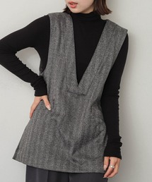 SENSE OF PLACE by URBAN RESEARCH | ジャージーメルトンVネックジレ(ベスト)