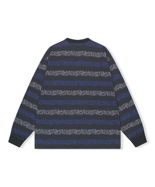 YESEYESEE(イエスアイシー)の「SN Jaquard L/S(Tシャツ/カットソー・メンズ・グリーン系その他/チャコール・MEDIUM/LARGE)」の6枚目の写真