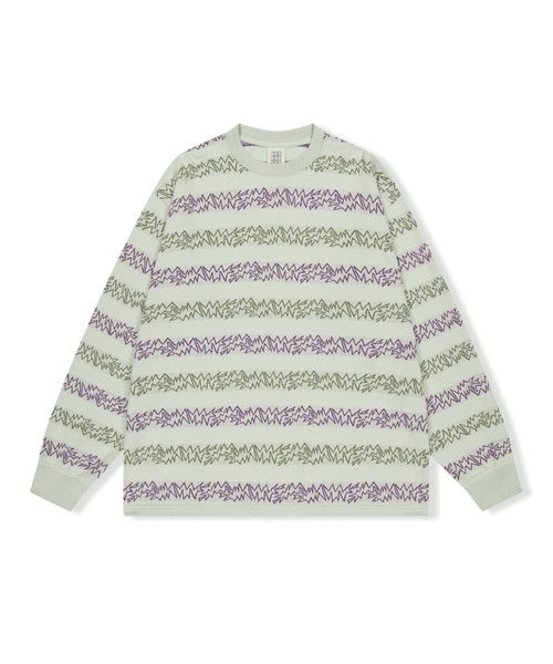 YESEYESEE(イエスアイシー)の「SN Jaquard L/S(Tシャツ/カットソー・メンズ・グリーン系その他/チャコール・MEDIUM/LARGE)」の13枚目の写真