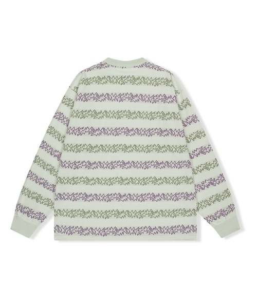 YESEYESEE(イエスアイシー)の「SN Jaquard L/S(Tシャツ/カットソー・メンズ・グリーン系その他/チャコール・MEDIUM/LARGE)」の14枚目の写真