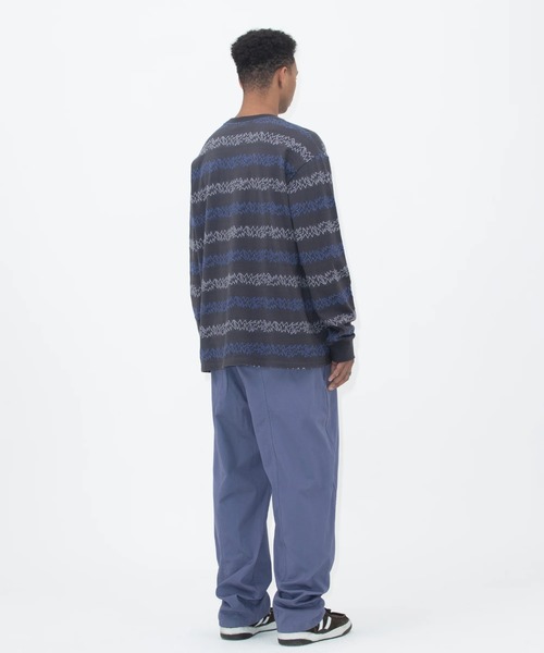 YESEYESEE(イエスアイシー)の「SN Jaquard L/S(Tシャツ/カットソー・メンズ・グリーン系その他/チャコール・MEDIUM/LARGE)」の4枚目の写真