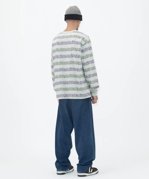 YESEYESEE(イエスアイシー)の「SN Jaquard L/S(Tシャツ/カットソー・メンズ・グリーン系その他/チャコール・MEDIUM/LARGE)」の12枚目の写真