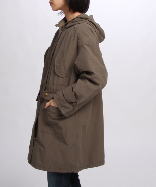 HusHusH（ハッシュアッシュ）の「グログランコート（その他アウター・レディース・ブルー/グリーン・02/03/01）」の3枚目の写真