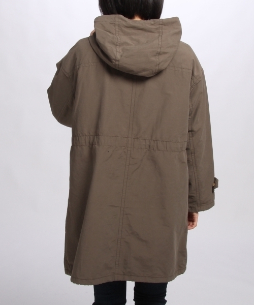 HusHusH（ハッシュアッシュ）の「グログランコート（その他アウター・レディース・ブルー/グリーン・02/03/01）」の4枚目の写真