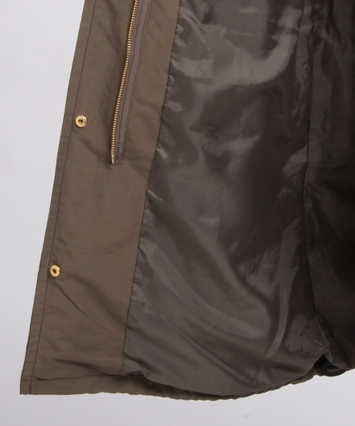 HusHusH（ハッシュアッシュ）の「グログランコート（その他アウター・レディース・ブルー/グリーン・02/03/01）」の8枚目の写真
