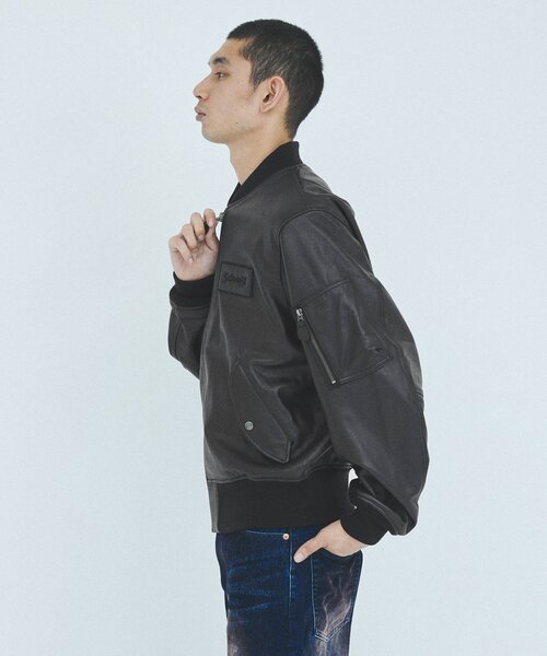 schott（ショット）の「SCHOTT / ショット 別注 レザーMA-1（MA-1