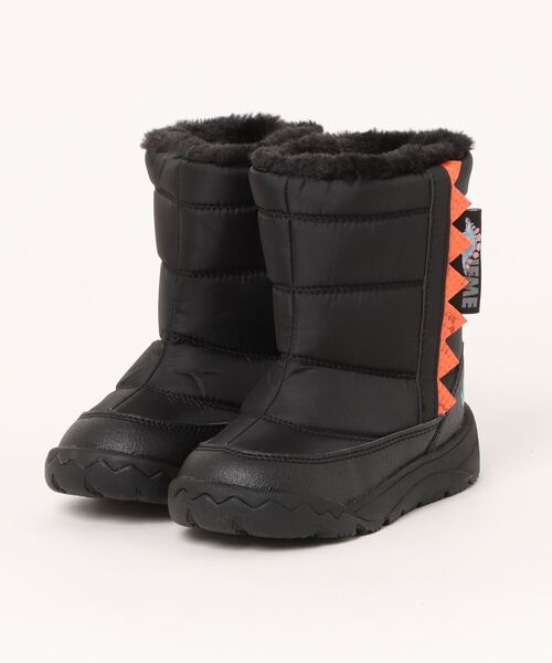 IFME（イフミー）の「《IFME》K キョウリュウクンブーツ 20-4835（ブーツ・キッズ・グリーン/ブラック・19.0cm/18.0cm/17.0cm/16.0cm/15.0cm）」の2枚目の写真