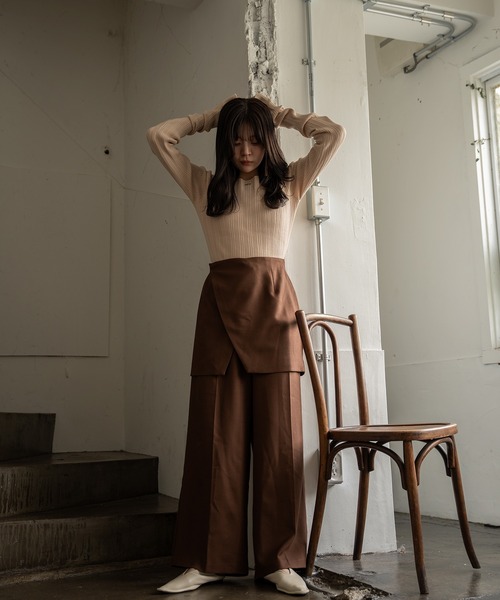 セール】skirt layered pants / スカートレイヤードパンツ（その他