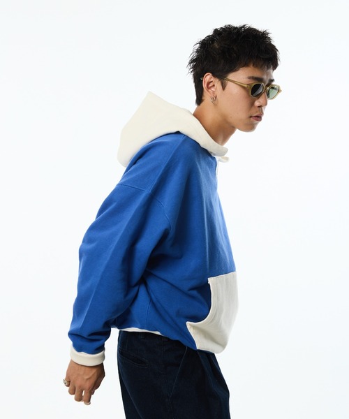 THE BOLDMAN（ザ ボールドマン）の「After Hoodie / アフターフーディー（パーカー・メンズ・ネイビー/グレー/ブルー・MEDIUM/LARGE）」の11枚目の写真