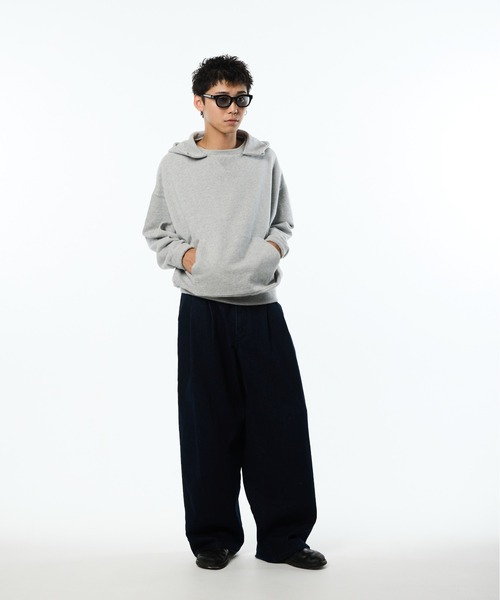 THE BOLDMAN（ザ ボールドマン）の「After Hoodie / アフターフーディー（パーカー・メンズ・ネイビー/グレー/ブルー・MEDIUM/LARGE）」の15枚目の写真