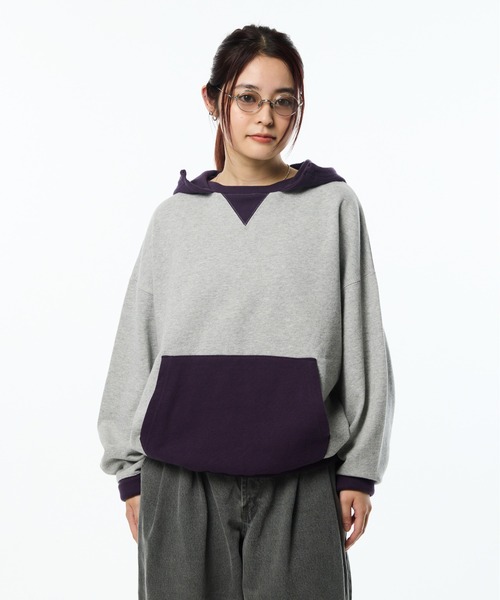 THE BOLDMAN（ザ ボールドマン）の「After Hoodie / アフターフーディー（パーカー・メンズ・ネイビー/グレー/ブルー・MEDIUM/LARGE）」の4枚目の写真