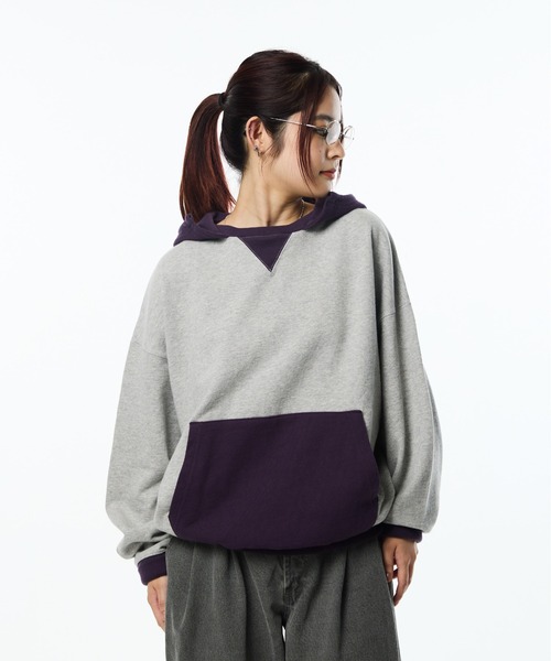 THE BOLDMAN（ザ ボールドマン）の「After Hoodie / アフターフーディー（パーカー・メンズ・ネイビー/グレー/ブルー・MEDIUM/LARGE）」の5枚目の写真