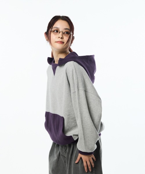 THE BOLDMAN（ザ ボールドマン）の「After Hoodie / アフターフーディー（パーカー・メンズ・ネイビー/グレー/ブルー・MEDIUM/LARGE）」の6枚目の写真