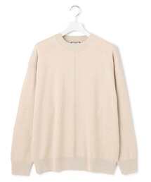 【UNISEX】ANTI PILLING WOOL クルーネックニット