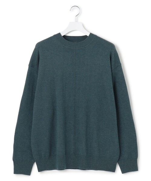 J.PRESS YORK STREET(ジェイプレスヨークストリート)の「【UNISEX】ANTI PILLING WOOL クルーネックニット(ニット/セーター・メンズ・ライトグレー系/ピンク系/オレンジ系/ダルブルー系/ブラック系/アイボリー系・SMALL/MEDIUM/LARGE)」の11枚目の写真