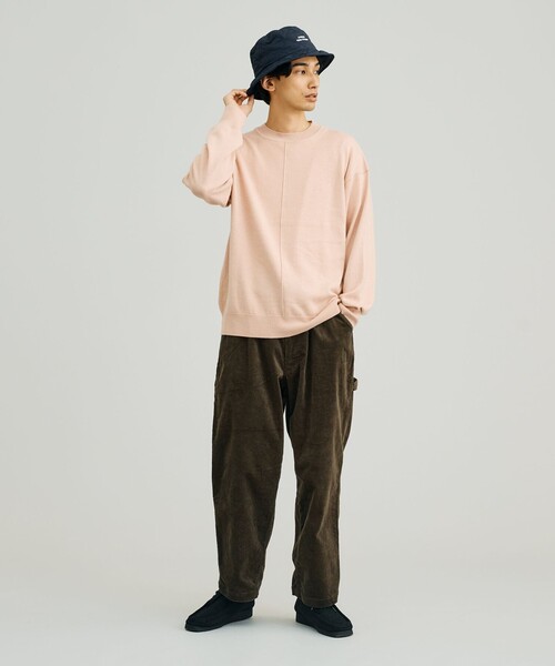 J.PRESS YORK STREET(ジェイプレスヨークストリート)の「【UNISEX】ANTI PILLING WOOL クルーネックニット(ニット/セーター・メンズ・ライトグレー系/ピンク系/オレンジ系/ダルブルー系/ブラック系/アイボリー系・SMALL/MEDIUM/LARGE)」の14枚目の写真