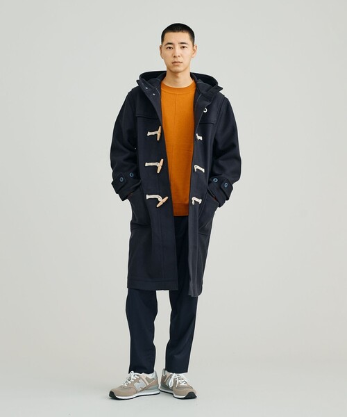 J.PRESS YORK STREET(ジェイプレスヨークストリート)の「【UNISEX】ANTI PILLING WOOL クルーネックニット(ニット/セーター・メンズ・ライトグレー系/ピンク系/オレンジ系/ダルブルー系/ブラック系/アイボリー系・SMALL/MEDIUM/LARGE)」の22枚目の写真