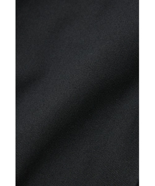 M_（エムアンダーバー）の「リサイクルポリエステル×レーヨン混紡ツイル素材 フックタックスラックス（スラックス・レディース・ブラック/ネイビー・1/2）」の19枚目の写真