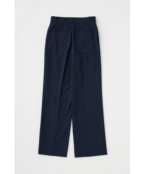 M_（エムアンダーバー）の「リサイクルポリエステル×レーヨン混紡ツイル素材 フックタックスラックス（スラックス・レディース・ブラック/ネイビー・1/2）」の22枚目の写真