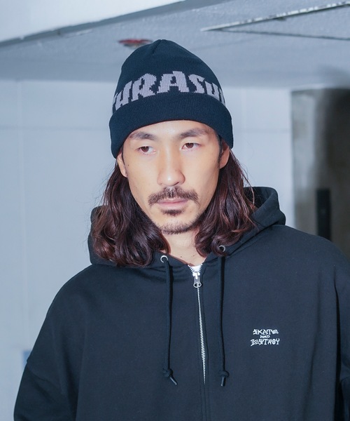 セール】MAG LOGO KNIT CAP BEANIE/スラッシャーロゴニットキャップ