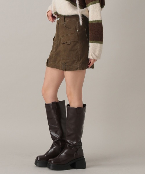 FOREVER 21（フォーエバー トゥエンティーワン）の「【2024FW】アソートカーゴミニスカート（スカート・レディース・ブラック/カーキ/ブラウン・SMALL/MEDIUM）」の17枚目の写真