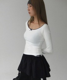 [MADE] イェリレースワイドUネック長袖Tシャツ