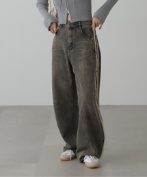 FREE'S MART | ◆サイド切替カーブデニムパンツ(デニムパンツ)