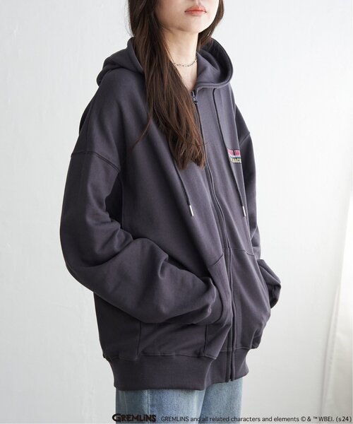 セール】GREMLINS グレムリン フォトプリント フロントジップパーカー
