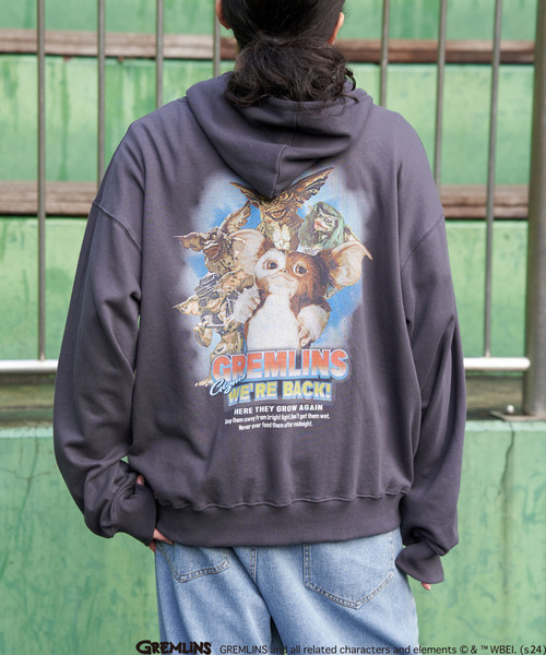 VENCEEXCHANGE（ヴァンスエクスチェンジ）の「GREMLINS グレムリン フォトプリント フロントジップパーカー（パーカー・メンズ・チャコール/セージグリーン/ワイン・M/L/LL）」の10枚目の写真