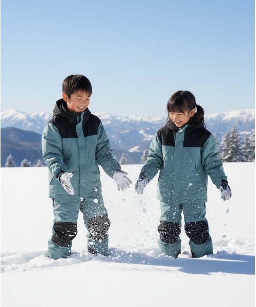 【美品】オーシャンパシフィック　スノーボード　スキーウェア　ファー Ocean Pacific（オーシャンパシフィック） スキーウェア キッズ