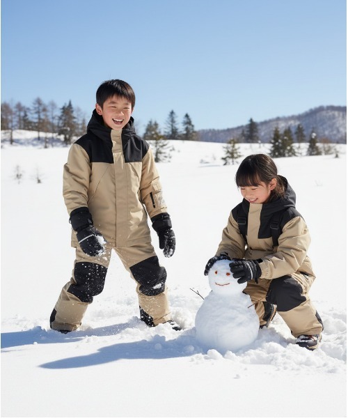 セール】【OP/オーピー】キッズスノーボード用上下セット スキー