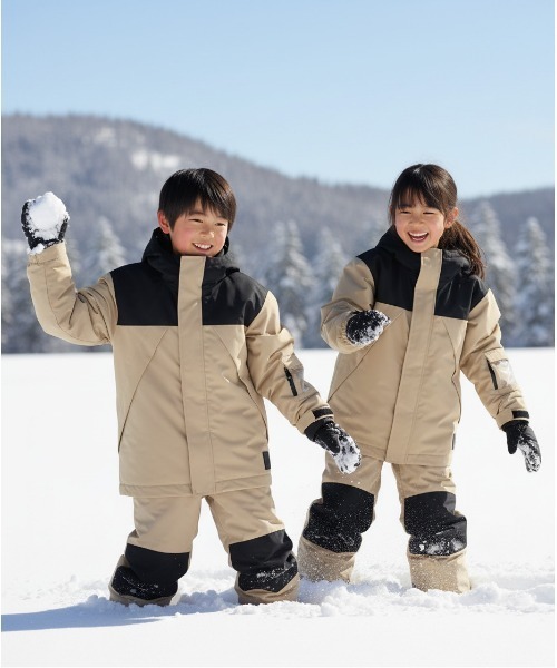 セール】【OP/オーピー】キッズスノーボード用上下セット スキー