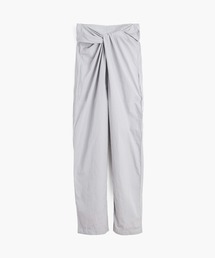Suvin cotton broadcloth wrapped pants