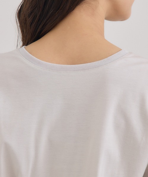 【セール】【KATHARINE ROSS】日本製 2WAY釦プルオーバー（Tシャツ/カットソー）｜KATHARINE ROSS（キャサリンロス）