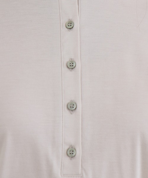 【セール】【KATHARINE ROSS】日本製 2WAY釦プルオーバー（Tシャツ/カットソー）｜KATHARINE ROSS（キャサリンロス）