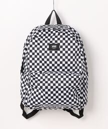 VANS(oY)VANS @Y OLD SKOOL CHECK BACKPACK obO VN000H4XY28 BLACK-WHITE({fBobO/EGXg|[`)